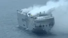 Un barco con varios coches eléctricos en su interior arde cerca de territorio holandés - SoyMotor.com