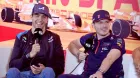 Max Verstappen y Esteban Ocon en Barcelona