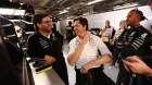 Toto Wolff y Jerome D'Ambrosio en Canadá