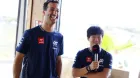 Ricciardo y Tsunoda.