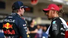 Max Verstappen y Lewis Hamilton en Austin
