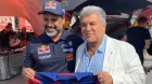 Nasser Al-Attiyah y Joan Laporta en el Dakar 2024