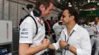 Rob Smedley y Felipe Massa en el GP de Mónaco 2018
