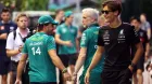 Fernando Alonso y George Russell en Singapur