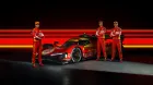 El Ferrari 499P #50 de Miguel Molina, Antonio Fuoco y Nicklas Nielsen