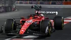 El Ferrari de Charles Leclerc en el GP de Las Vegas