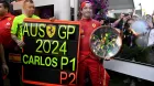 Carlos Sainz celebra con Ferrari su victoria en el GP de Australia
