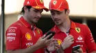 Carlos Sainz y Charles Leclerc en el GP de Baréin