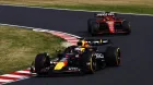 Verstappen y Leclerc en Japón