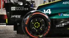 Los neumáticos del coche de Fernando Alonso en 2024