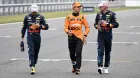 Sergio Pérez, Lando Norris y Max Verstappen tras la clasificación del GP de Japón F1 2024 - SoyMotor.com