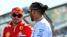 Lewis Hamilton y Charles Leclerc en una imagen reciente