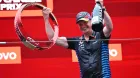 Paul Monaghan celebra en el podio del GP de China de esta temporada