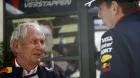 Helmut Marko y Max Verstappen en una imagen de hace unas semanas, en Australia 