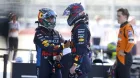 Sergio Pérez y Max Verstappen en una imagen reciente