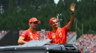 Carlos Sainz y Charles Leclerc en Austria