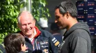 Helmut Marko y Juan Pablo Montoya en Austin 2014