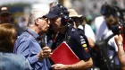 Adrian Newey y Piero Ferrari este año en el Gran Premio de Miami