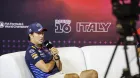 Sergio Pérez en la rueda de prensa oficial previa al GP de Italia