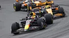 Max Verstappen por delante de Lando Norris y Oscar Piastri en el GP de Países Bajos