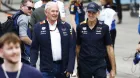 Adrian Newey y Helmut Marko en Japón esta temporada