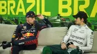 Max Verstappen y Lance Stroll en Brasil 2023