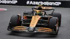 Lando Norris en Bakú el pasado fin de semana