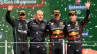 Podio del GP de México 2022