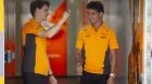 Lando Norris y Oscar Piastri este jueves en Bakú