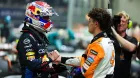 Max Verstappen y Lando Norris en Singapur