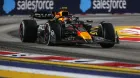 Sergio Pérez durante el GP de Singapur