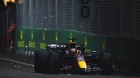 Max Verstappen durante la clasificación en Singapur