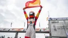 Juan Cota, tras conseguir la medalla de oro en F4 de los FIA Motorsport Games