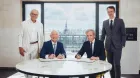 Firma del acuerdo entre LVMH y la F1 