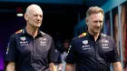 Christian Horner y Adrian Newey en Miami