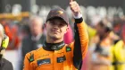 Lando Norris tras la carrera de México