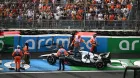 Accidente de Daniel Ricciardo en Zandvoort 2023