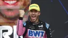 Pierre Gasly celebra su tercera posición en Brasil