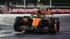 Lando Norris en Las Vegas durante la clasificación