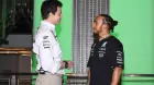 Lewis Hamilton y Toto Wolff en Nueva York