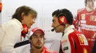 Fernando Alonso y Andrea Stella en 2010