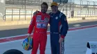 Fernando Alonso y Zak Brown en Aragón