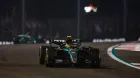 Lewis Hamilton en Abu Dabi