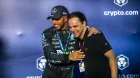 Lewis Hamilton y Felipe Massa en Brasil