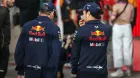 Sergio Pérez y Max Verstappen en Catar la semana pasada