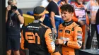 Lando Norris y Oscar Piastri en Italia