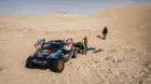 Vuelco de Carlos Sainz y Lucas Cruz en el Dakar 2025