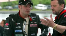Jos Verstappen y Paul Stoddart en 2003