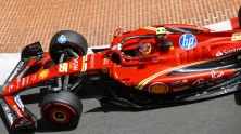 Carlos Sainz durante la clasificación del GP de Mónaco