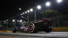 Esteban Ocon en Singapur